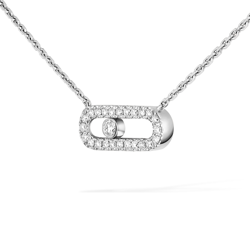 Messika Move Uno Pave Necklace