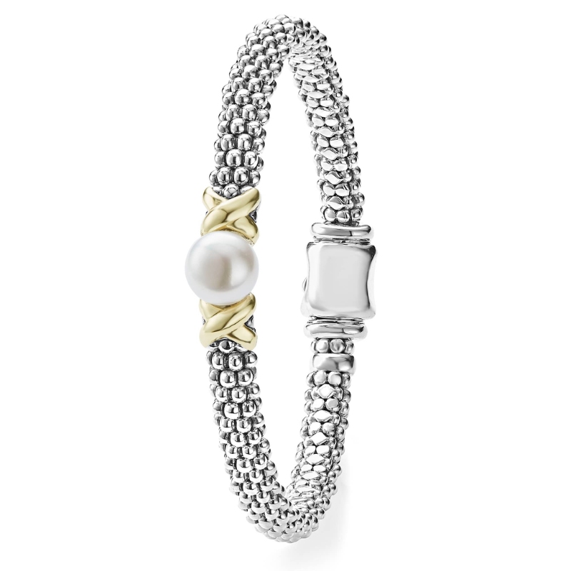 Lagos Luna X Pearl Caviar Bracelet