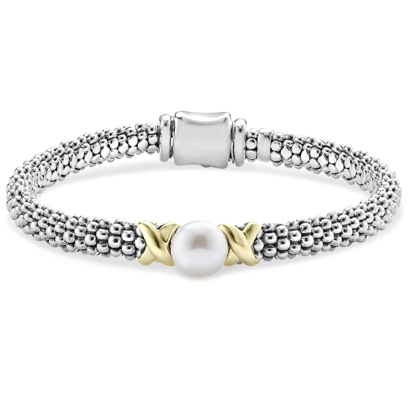 Lagos Luna X Pearl Caviar Bracelet