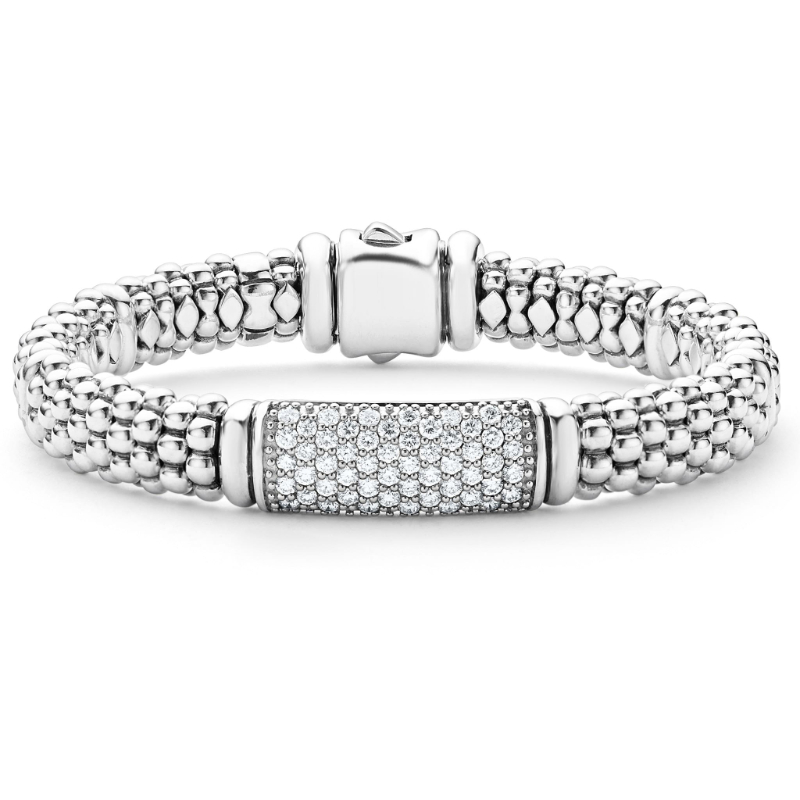 Lagos Sterling Silver Signature Caviar Rope Bracelet