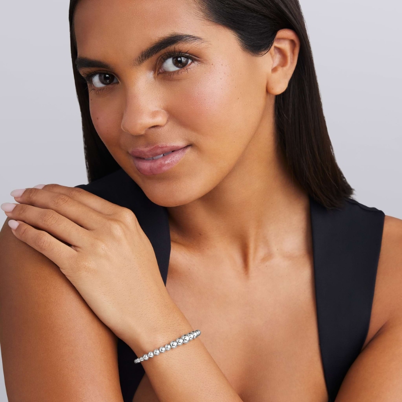 Lagos Caviar Bubbly 7mm Beaded Cuff Bracelet