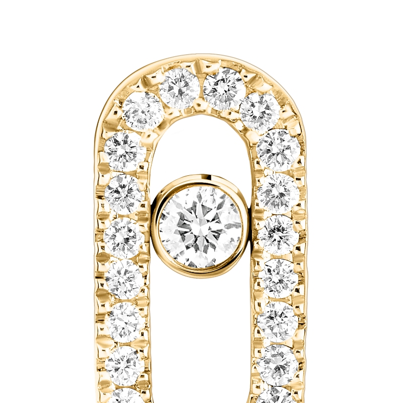 Messika Move Uno Diamond Stud Earrings