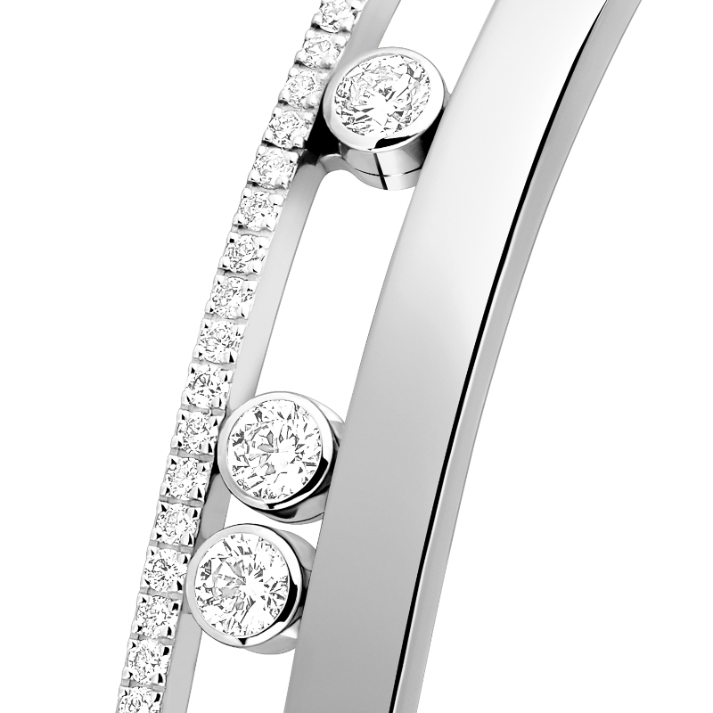 Messika 18K Rose Gold Move Romane Bangle Bracelet