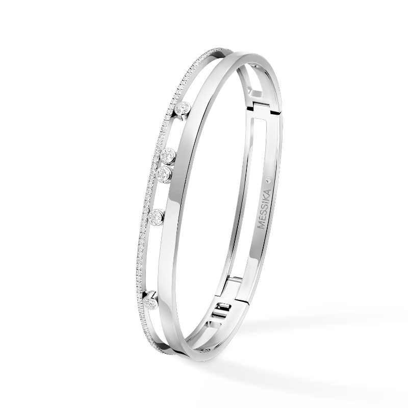 Messika 18K Rose Gold Move Romane Bangle Bracelet
