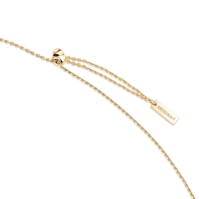 Messika 18K Yellow Gold Move 10th Pm Drop Pendant Necklace