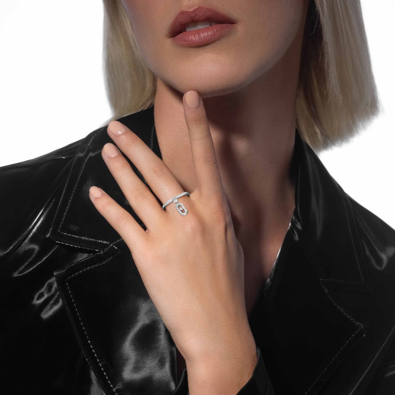 Messika Move Uno Pave Drop Ring