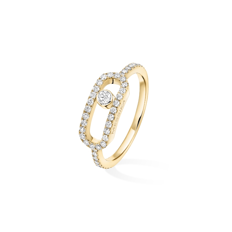 Messika Move Uno Pav&eacute;-Set Lm Diamond Ring