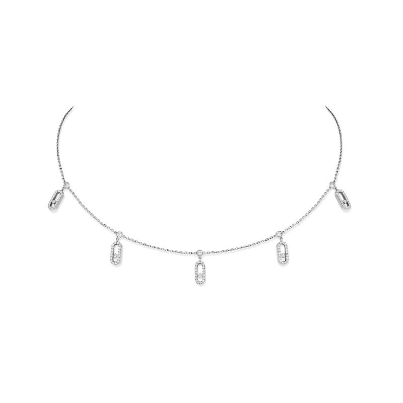 Messika Move Uno Pave Choker Necklace