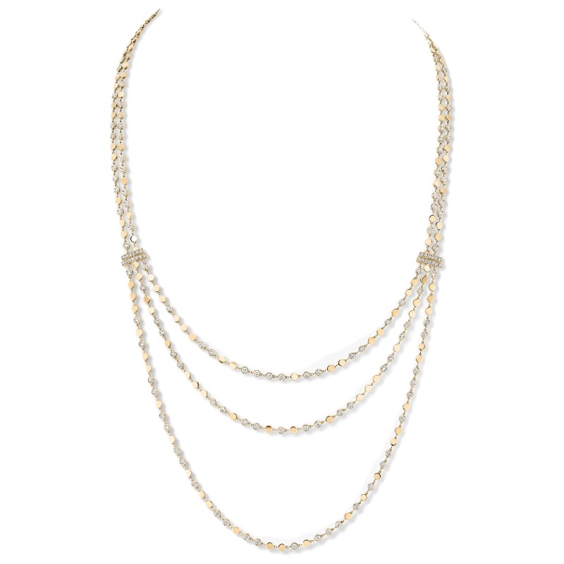 Messika D-Vibes Multi-Row Long Necklace