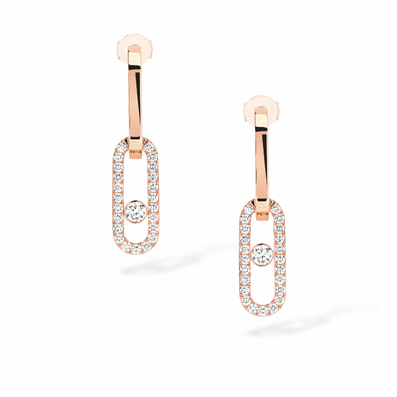 Messika Move Link Hoop Earrings