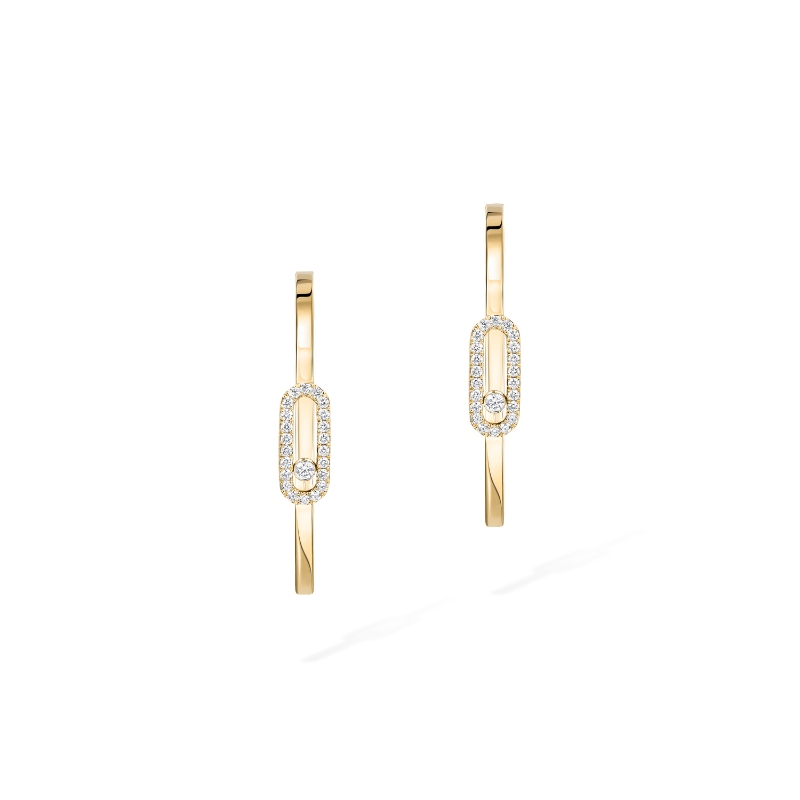 Messika Move Uno Small Hoop Earrings