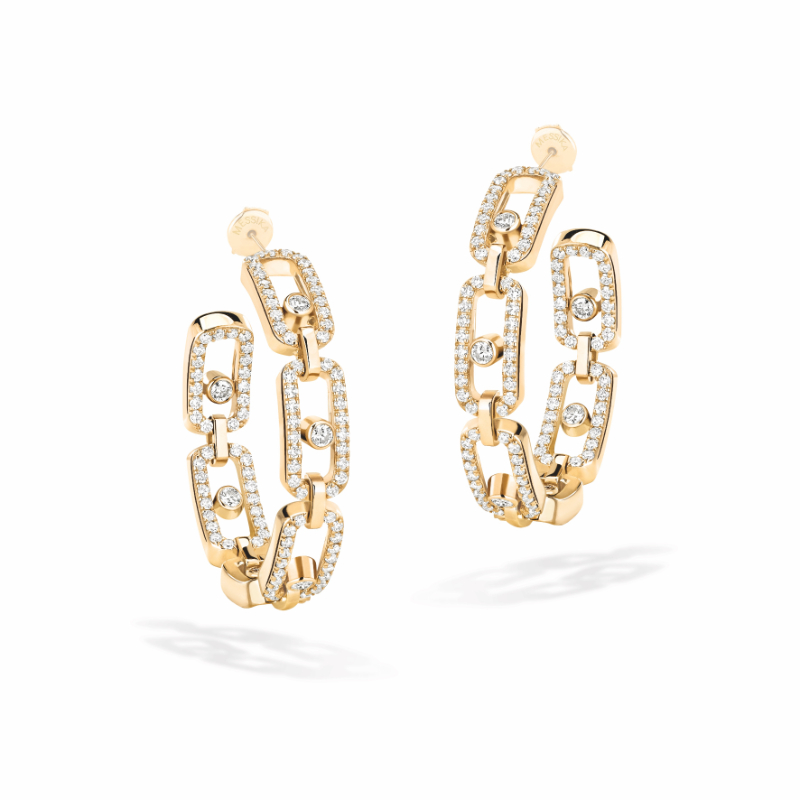 Messika Move Link Hoop Earrings