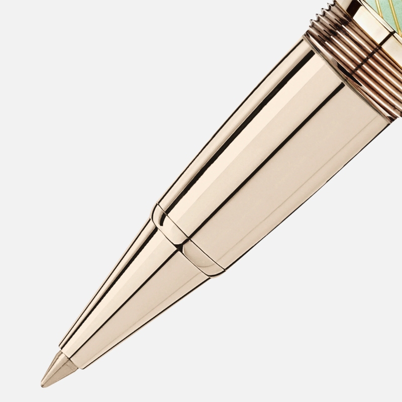 Montblanc Meisterst&uuml;ck Calligraphy Solitaire Celadon D&acute;grad&acute; Rollerball Pen.