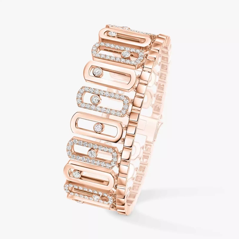 Messika Move Iconica Half Pave Bracelet