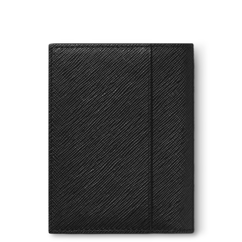 Montblanc Sartorial 80x10x105mm Black Leather Card Holder