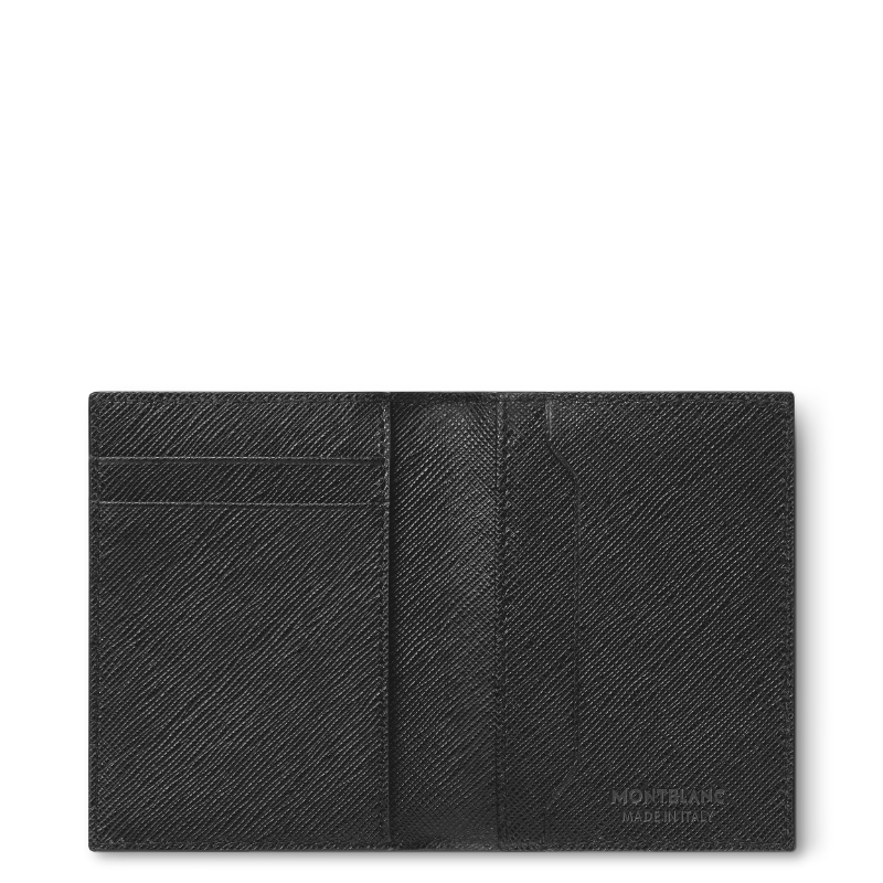 Montblanc Sartorial 80x10x105mm Black Leather Card Holder