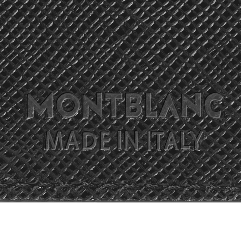 Montblanc Sartorial 80x10x105mm Black Leather Card Holder