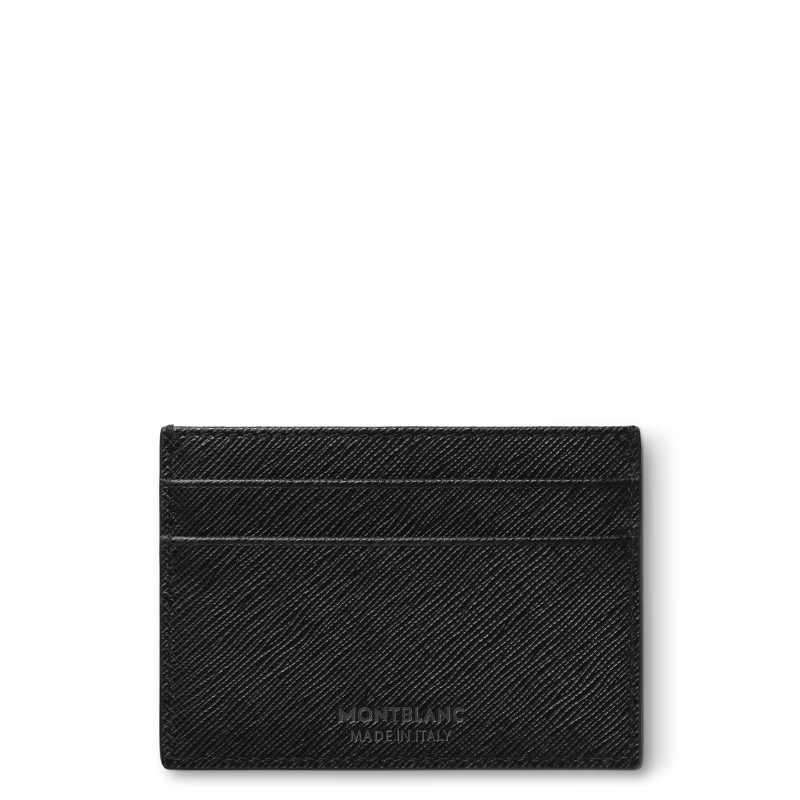 Montblanc Sartorial 5CC Black Leather Card Holder