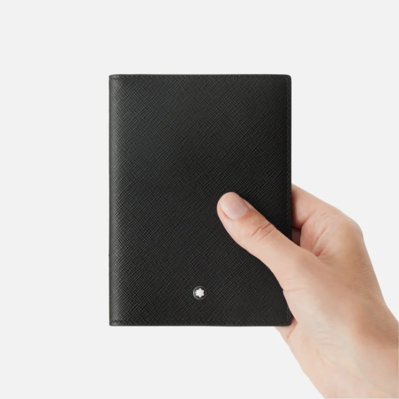 Montblanc Sartorial Black Leather Passport Holder