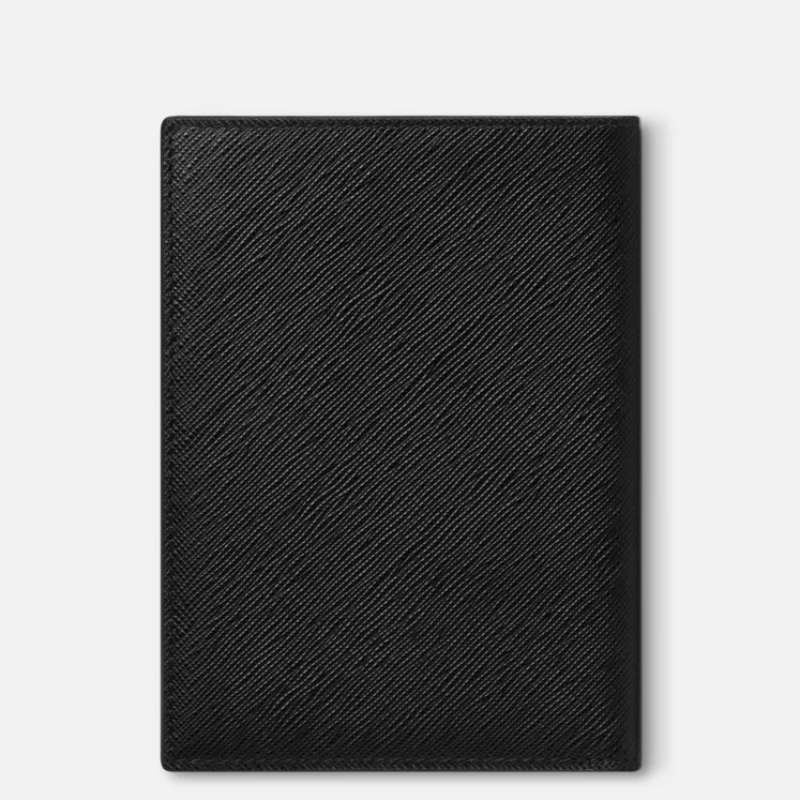 Montblanc Sartorial Black Leather Passport Holder