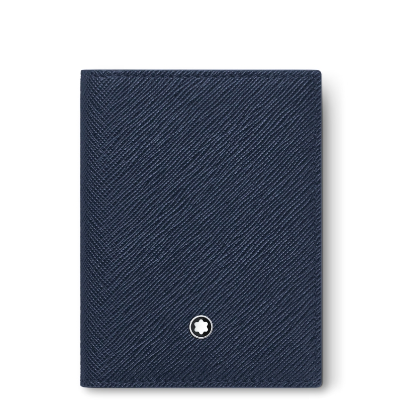 Montblanc Sartorial Ink Blue Card Holder 4 CC