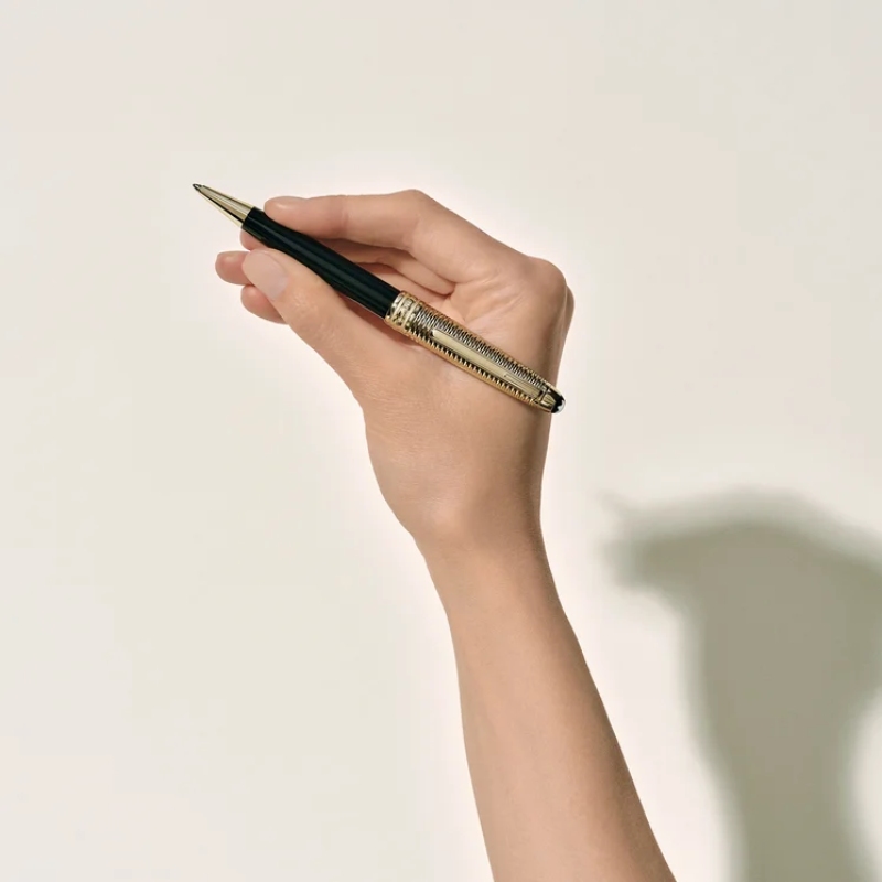 Montblanc Meisterst&uuml;ck Dou&acute; Geometry Classique Ballpoint Pen