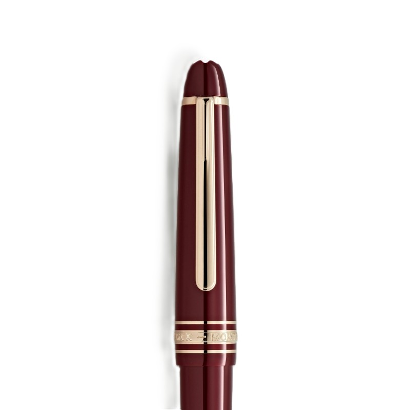 Montblanc Meisterst&uuml;ck Burgundy Red Midsize Ballpoint Pen