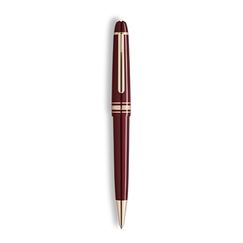 Montblanc Meisterst&uuml;ck Burgundy Red Midsize Ballpoint Pen