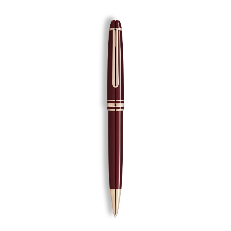 Montblanc Meisterstuck Burgundy Red Classique Ballpoint Pen