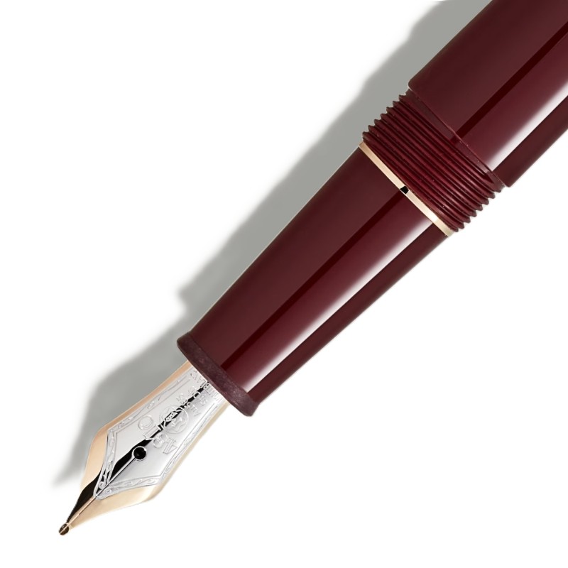 Montblanc Meisterstuck Burgundy Red Medium Fountain Pen