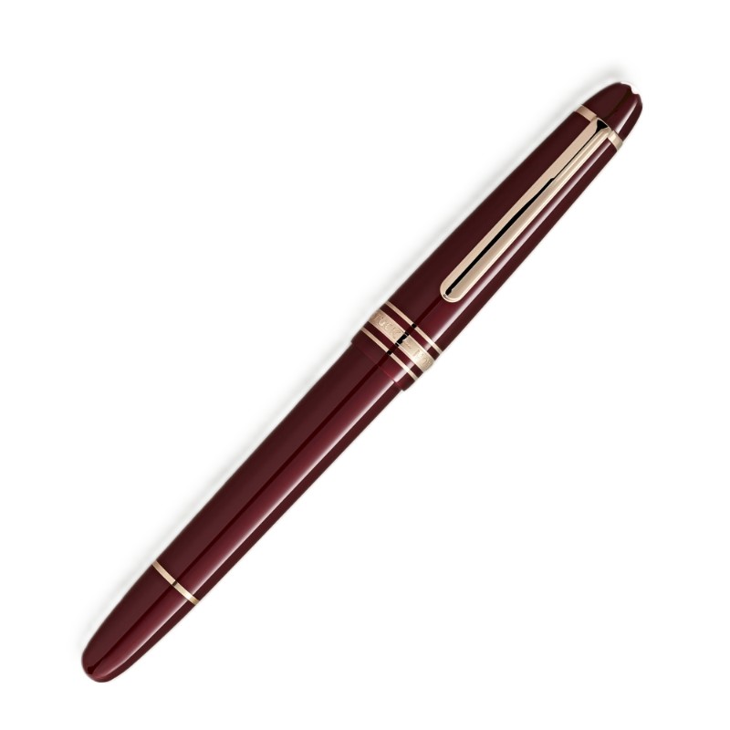 Montblanc Meisterstuck Burgundy Red Medium Fountain Pen