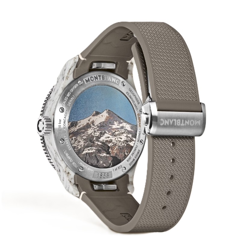Montblanc 1858 Geosphere 0 Oxygen Mount Elbrouz 
