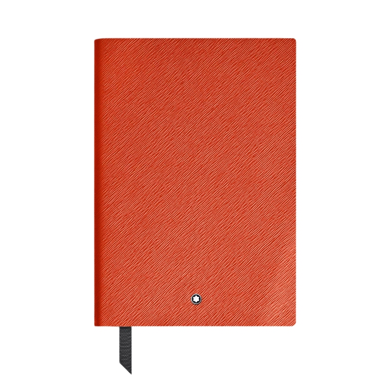 Montblanc Saffiano Tangerine Medium Notebook