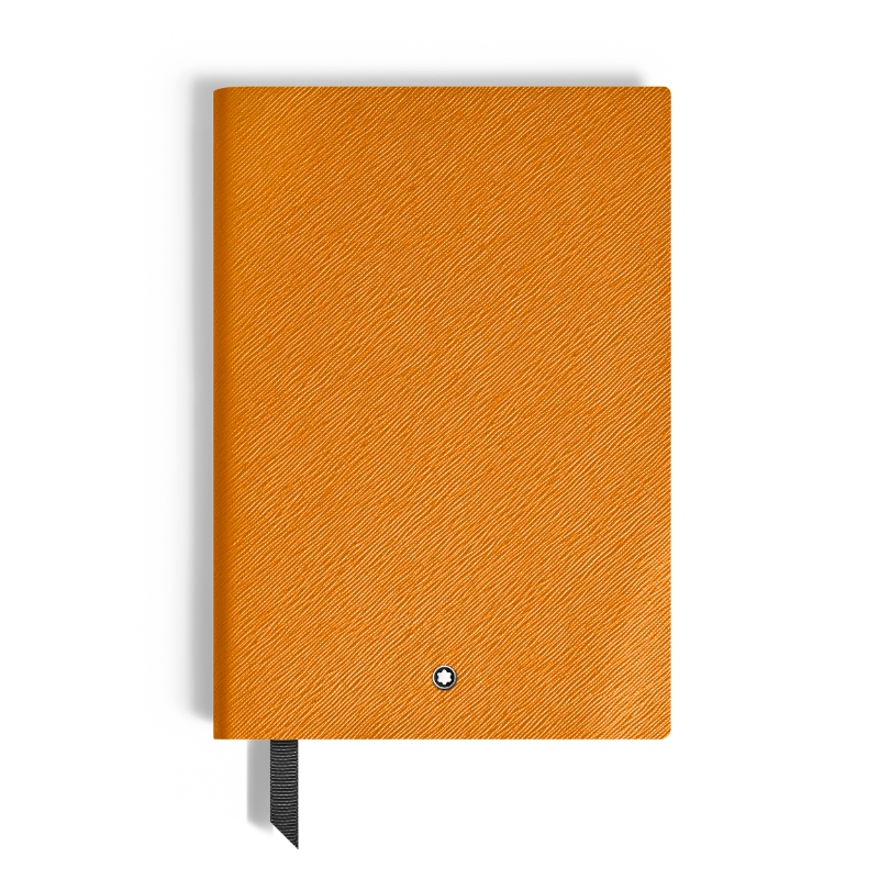 Montblanc Saffiano Saffron Medium Notebook