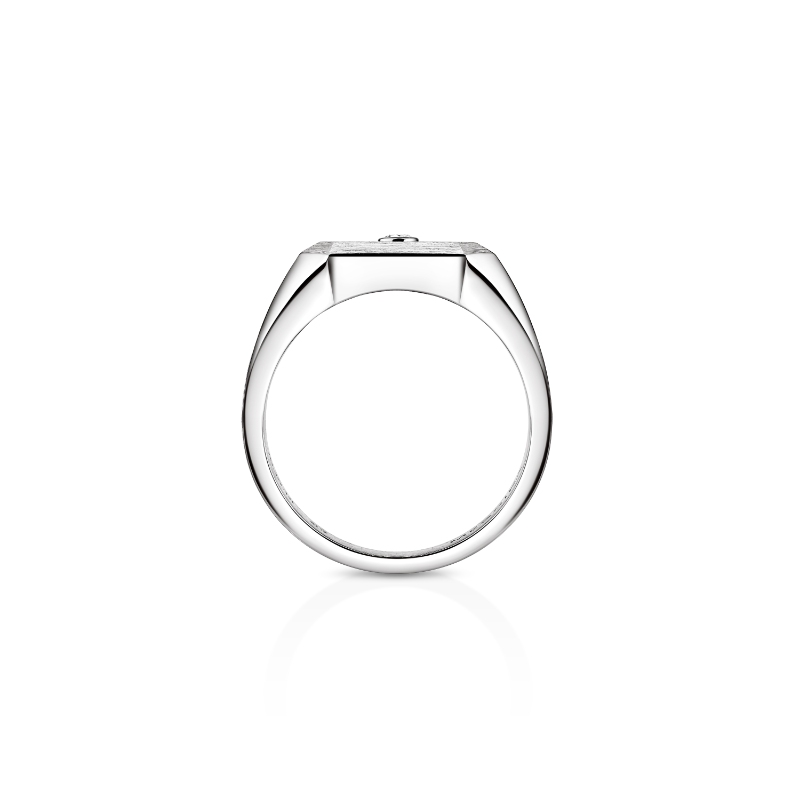 Messika Move Titanium Signet Ring