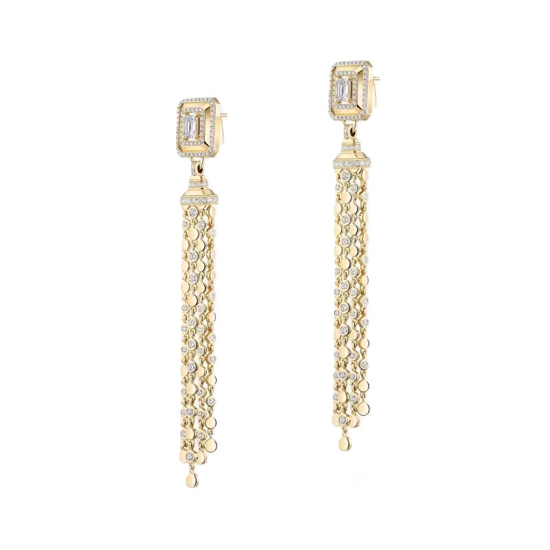 Messika D-Vibes Tassel Drop Earrings