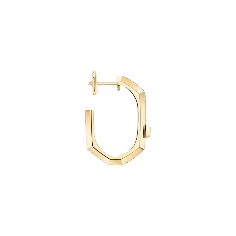 Messika Moderniste Sm Pave-Set Hoop Earrings