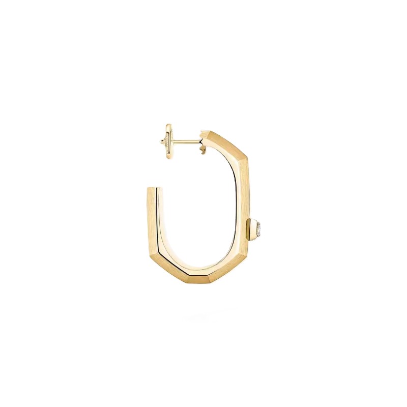 Messika Moderniste Pave-Set Hoop Earrings