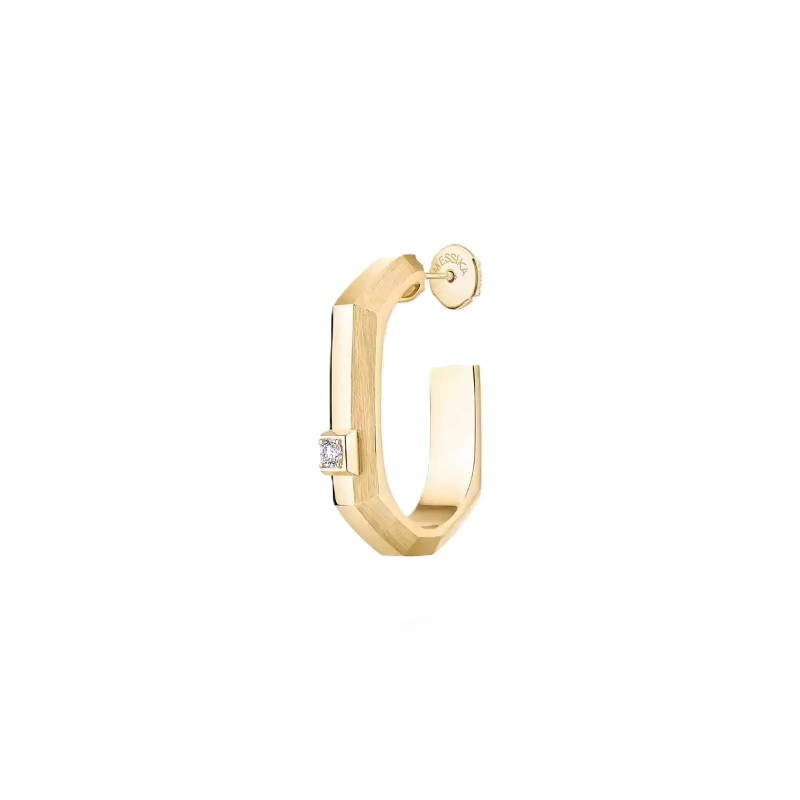 Messika Moderniste Pave-Set Hoop Earrings