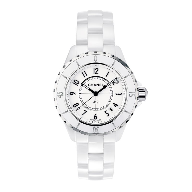 Chanel Women's H0968 J12 White Ceramic Bracelet  