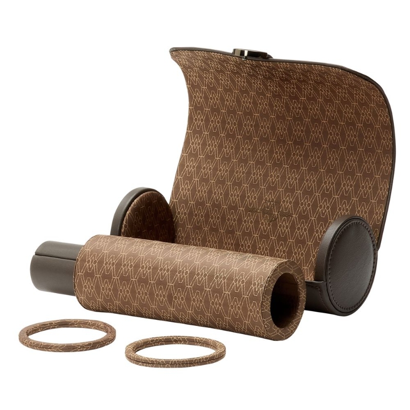 Wolf Earth Coffee Triple Watch Roll