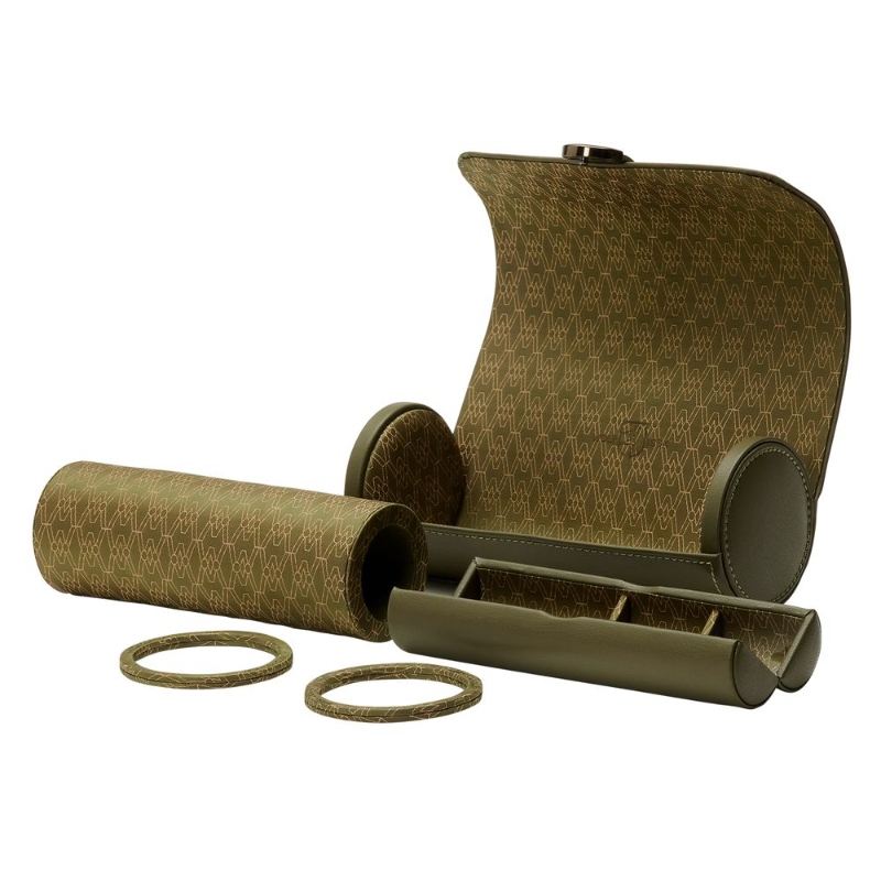 Wolf 1834 Earth Olive Triple Watch Roll