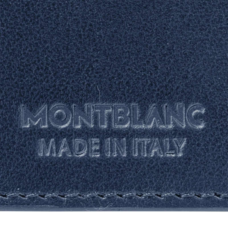 Montblanc Extreme 3.0 Ink Blue Leather Card Holder