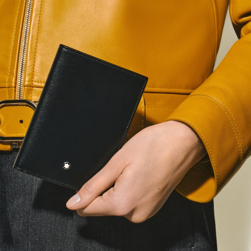 Montblanc Meisterst&uuml;ck Black Leather Card Holder