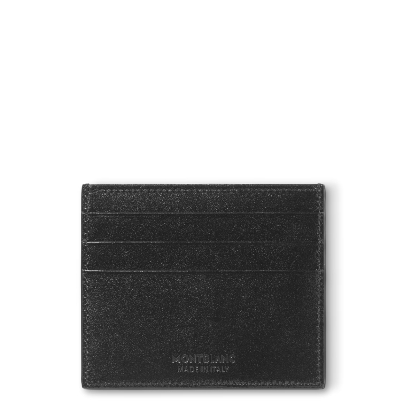 Montblanc Meisterstück 100x5x80mm Black Leather Card Holder