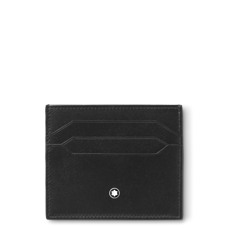 Montblanc Meisterstück 100x5x80mm Black Leather Card Holder