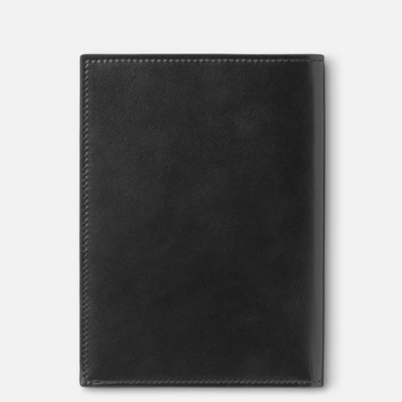 Montblanc Meisterst&uuml;ck Black Calf-skin Leather Passport Holder
