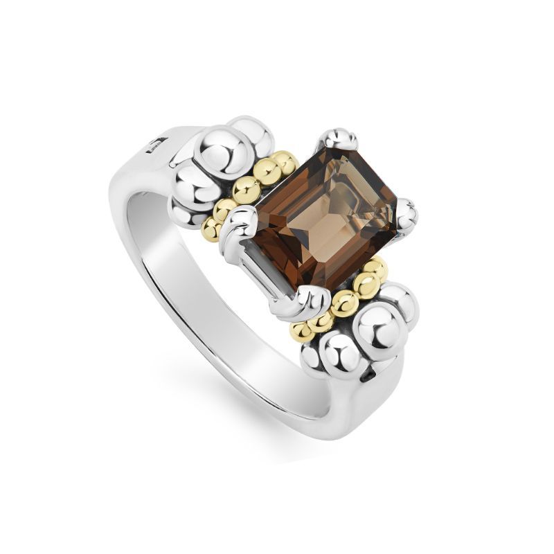 Chimento 18k yellow gold Stack ring with diamonds weighing 0.42 carat total weight