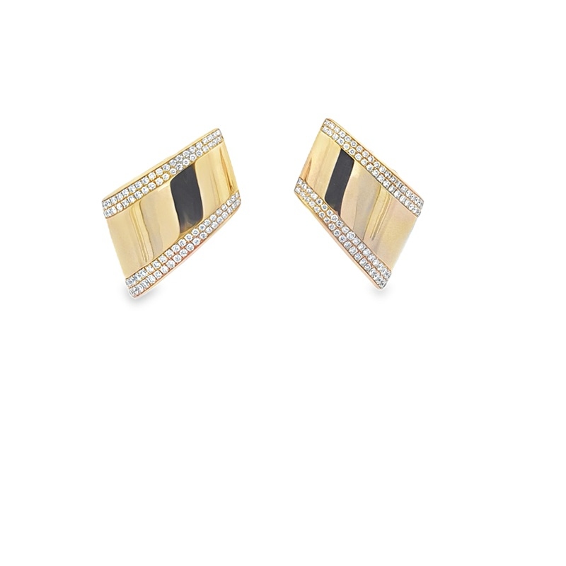 Horizontal Bar Earrings