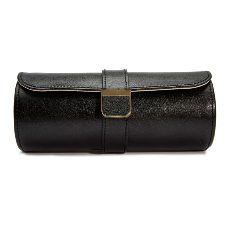 WOLF Palermo Double Watch Roll Jewelry Pouch